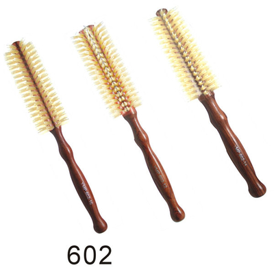 Professional Hairdressing Salon Wood Round Hair Brush Comb 16s, 18s, 20s
