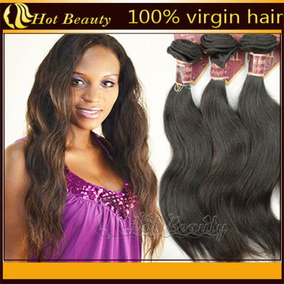 Unprocessed бразильские расширения человеческих волос девственницы 12 дюйма - 32 дюйма