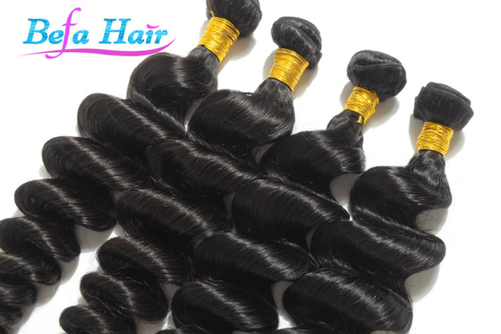 Волос девственницы волны ранга 7A расширения влажных и волнистых волос перуанских свободных 12 дюйма