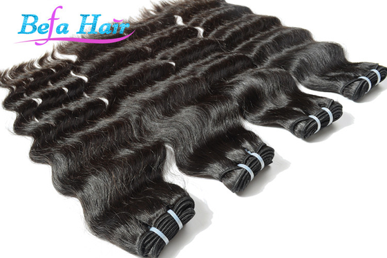 Подгонянные пачки волос естественной волны камбоджийские покрасили расширения волос Ombre