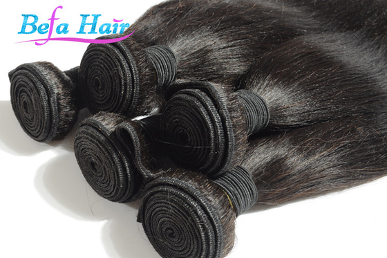 Естественные волосы черной/белокурой спиральной скручиваемости камбоджийские связывают расширения волос 14-16 дюймов